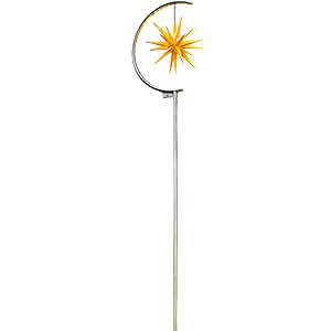 Advent Stars and Moravian Christmas Stars Herrnhuter Product Finder Star Lamp - Outdoor use - Yellow - 366 cm / 144.1 inch