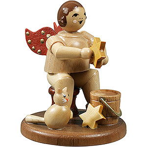Angels Gift Angels (Ellmann) Star Polishing Angel, Natural - 6,5 cm / 2.6 inch