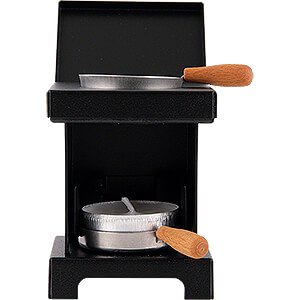 Smokers All Smokers Stool Cooker 'The Lil' One' Black - 9 cm / 3.5 inch