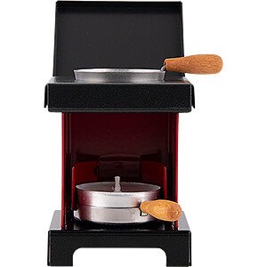 Smokers All Smokers Stool Cooker 'The Lil' One' Red-Black - 9 cm / 3.5 inch