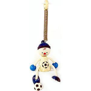 Wooden Toys Construction games Swinging Figure Footballer - 15 cm / 5.9 inch
