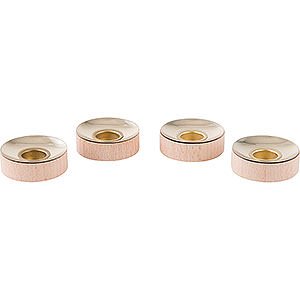Christmas-Pyramids Accessories & Candles Tea Light Insets for Candles 1.4cm (0.55inch) - Set of Four
