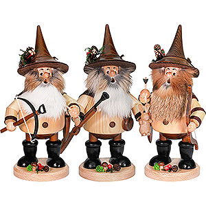 Smokers Misc. Smokers The Robber Gnome Trio - 3 Cunning Companions - 25 cm / 9.8 inch