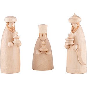 Nativity Figurines Schalling Nativity natural The Three Magis, natural - 12 cm / 4.7 inch