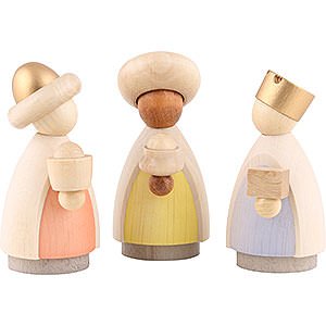 Nativity Figurines All Nativity Figurines The Three Wise Men Colored - Small - 7 cm / 2.8 inch