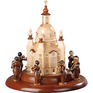 Music Boxes All Music Boxes Theme Platform for Electr. Music Box - Brass Band at the Church of Our Lady - 15 cm / 6 inch