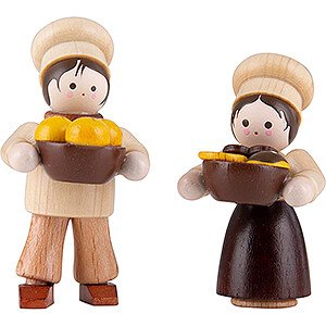 Kleine Figuren & Miniaturen Thiel-Figuren Thiel-Figur Bckerkinder - natur - 4,7 cm