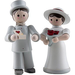 Kleine Figuren & Miniaturen Thiel-Figuren Thiel-Figur Brautpaar - bunt - 8,5 cm