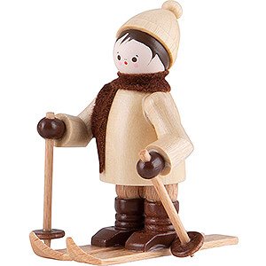 Kleine Figuren & Miniaturen Thiel-Figuren Thiel-Figur Skifahrer - natur - 5,5 cm