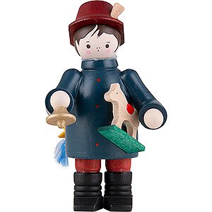 Kleine Figuren & Miniaturen Thiel-Figuren Thiel-Figur Spielzeughndler - bunt - 6 cm
