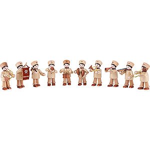 Kleine Figuren & Miniaturen Thiel-Figuren Thiel-Figuren Bergmannszug - 10-teilig - natur - 6 cm
