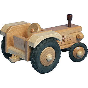 Wooden Toys Our world in miniature Tractor without roof