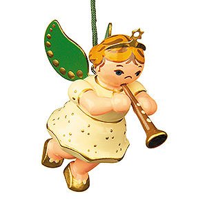 Tree ornaments Angel Ornaments Floating Angels Tree Ornament - Angel with Clarinet - 6 cm / 2,5 inch