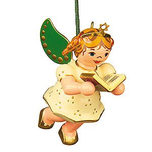 Tree ornaments Angel Ornaments Floating Angels Tree Ornament - Angel with Songbook - 6 cm / 2,5 inch
