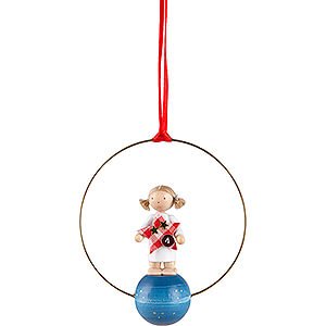 Tree ornaments Angel Ornaments Misc. Angels Tree Ornament - Angel with Star (1) - 7 cm / 2.8 inch