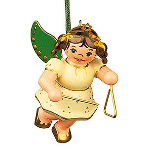 Tree ornaments Angel Ornaments Floating Angels Tree Ornament - Angel with Triangle - 6 cm / 2,5 inch