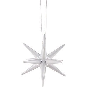 Tree ornaments Moon & Stars Tree Ornament - Christmas Star White - 7 cm / 2.8 inch