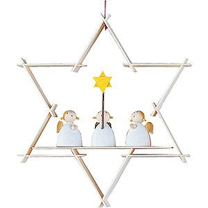Tree ornaments Moon & Stars Tree Ornament - Gaurdian Angel - 9,5 cm / 3.7 inch