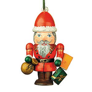 Tree ornaments Dwarfs & others Tree Ornament - Nutcracker Santa - 7 cm / 3 inch