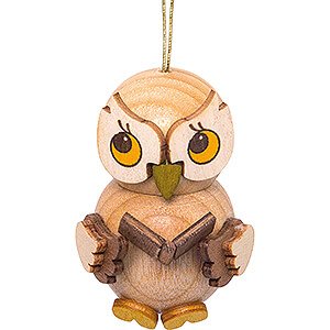 Tree ornaments Misc. Tree Ornaments Tree Ornament - Owl Child with Book - 4 cm / 1.6 inch