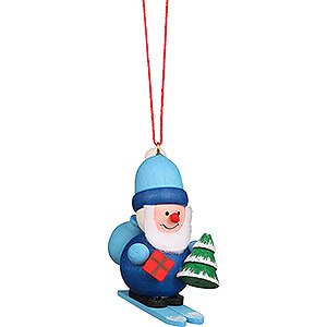 Tree ornaments Santa Claus Tree Ornament - Santa Claus Blue - 5,3 cm / 2.1 inch
