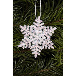 Tree ornaments Winterly Tree Ornament - Snowflakes - 4,5x4,5 cm / 2x2 inch