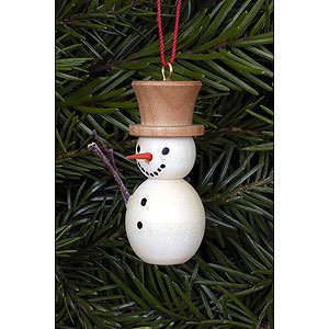 Tree ornaments Snowmen Tree Ornament - Snowman Natural Colors - 2,0x4,0 cm / 1x2 inch