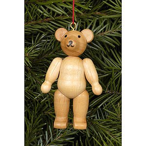 Tree ornaments Misc. Tree Ornaments Tree Ornament - Teddy Natural Colors - 4,5 / 6,2 cm - 2x2 inch