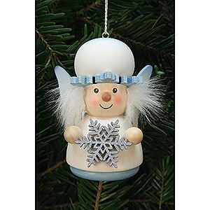 Tree ornaments Winterly Tree Ornament - Teeter Figurine Snowflake - 7,7 cm / 3 inch