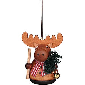 Tree ornaments Christmas Tree Ornament - Teeter Man Moose Natural - 7,5 cm / 3 inch