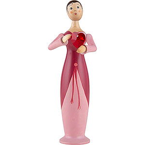Kleine Figuren & Miniaturen alles Andere Tugendfigur Liebe mit Kristall - 17 cm