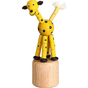 Kleine Figuren & Miniaturen Wackelfiguren Wackeltier Giraffe - 9,5 cm