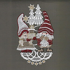 World of Light Window-Pictures Window Picture - Gnome - 25 cm / 9.8 inch