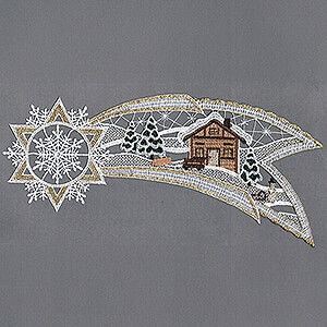 World of Light Window-Pictures Window Picture - Shooting Star - 16 cm / 6.3 inch