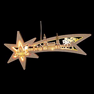 World of Light Window-Pictures Window Picture - Star - Dresden - 59 cm / 23.2 inch
