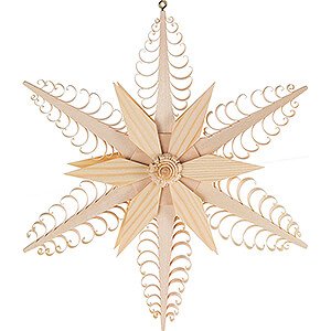 World of Light Window-Pictures Window Picture - Wood Chip Star - 23 cm / 9.1 inch
