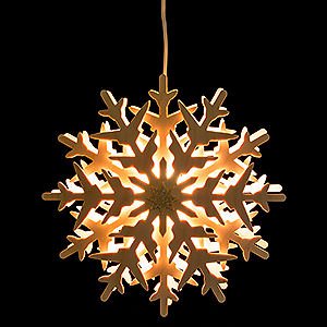 World of Light Window-Pictures Window Pictures Snow Crystal (1) - 29 cm / 11.4 inch