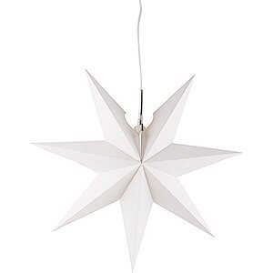 Advent Stars and Moravian Christmas Stars Annaberg Folded Stars Window Star - White - 41 cm / 16.1 inch