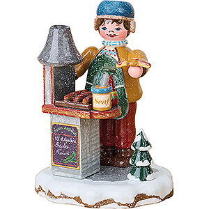 Small Figures & Ornaments Hubrig Winter Kids Winter Children Bratwurst Max - 6 cm / 2.4 inch
