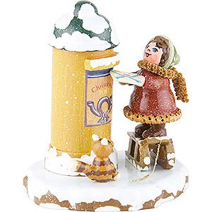 Small Figures & Ornaments Hubrig Winter Kids Winter Children Christ Child Post - 7 cm / 3 inch