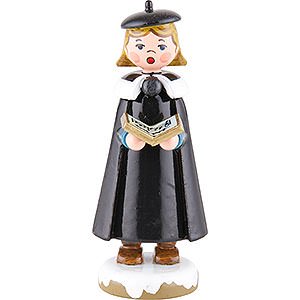 Small Figures & Ornaments Hubrig Winter Kids Winter Children Church Singers with Book - 8 cm / 3 inch