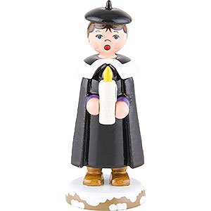 Small Figures & Ornaments Hubrig Winter Kids Winter Children Church Singers with Light - 7 cm / 3 inch