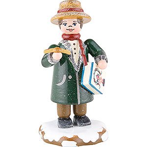 Small Figures & Ornaments Hubrig Winter Kids Winter Children Dad Goes Shopping - 8 cm / 3 inch