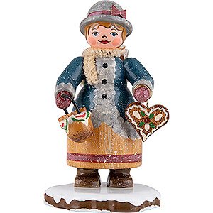 Small Figures & Ornaments Hubrig Winter Kids Winter Children Gingerbread Baker - 7 cm / 2.8 inch