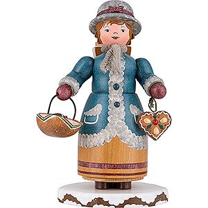 Small Figures & Ornaments Hubrig Winter Kids Winter Children Gingerbread Vendor - 20 cm / 7.9 inch