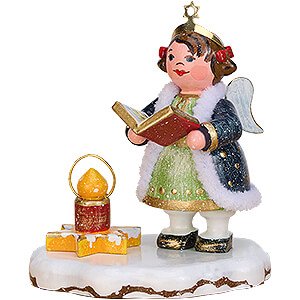 Small Figures & Ornaments Hubrig Winter Kids Winter Children Heaven's Child Twinkling Lights - 6 cm / 2.4 inch