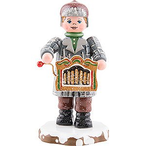 Small Figures & Ornaments Hubrig Winter Kids Winter Children Organ Players - 7,5 cm / 3 inch