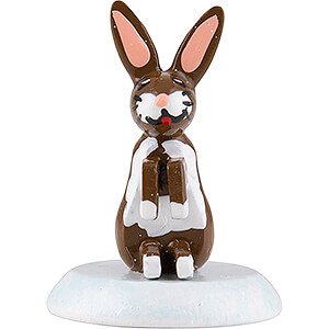 Small Figures & Ornaments Hubrig Winter Kids Winter Children Rabbit - Set of Six - 1,5 cm / 0,5 inch