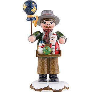 Small Figures & Ornaments Hubrig Winter Kids Winter Children Toy Salesman - 8 cm / 3 inch