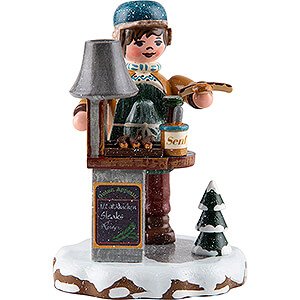 Kleine Figuren & Miniaturen Hubrig Winterkinder Winterkinder Bratwurstmax - 6 cm